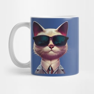 Cool Cat in Suit and Shades Mug